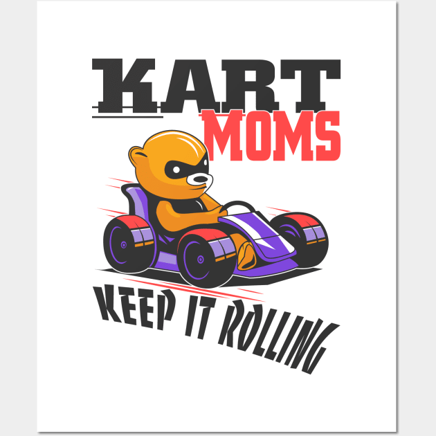 Kart Moms Wall Art by Sofiia Golovina